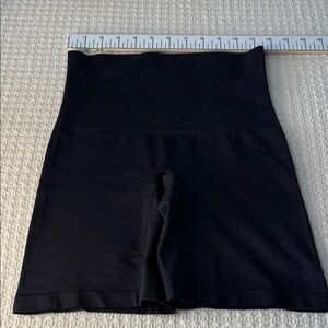 Maidenform, bottom shaper, black, large, nylon-spandex, comfortable, high waist